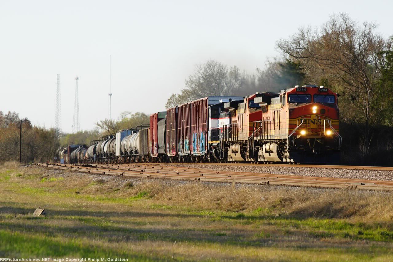 H-TEAAMY 1-25A - BNSF 5284, 5178, KMTX 404